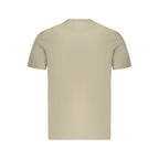 Calvin Klein Beige Cotton Men T-Shirt