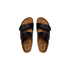 Birkenstock Black Synthetic Flat Sandals