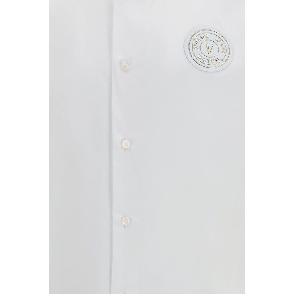 Versace Jeans White Cotton Dress Shirt