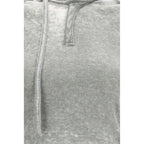 Diesel Gray Cotton Long Sleeve T-Shirt