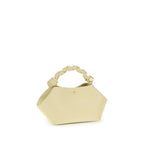 Ganni Bicolor Recycled Leather Handbag