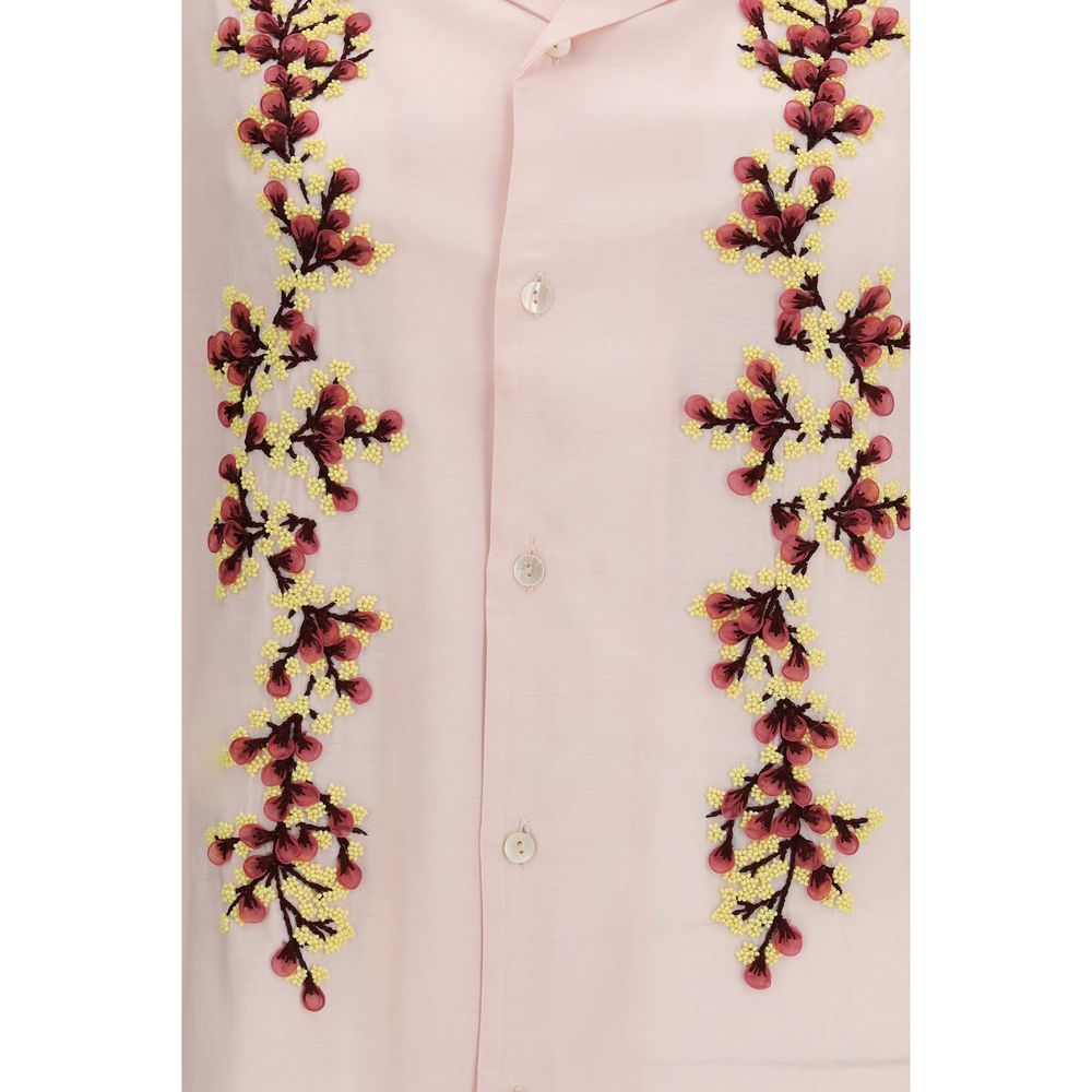 Baziszt Multicolor Cotton Pattern Shirt