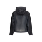 Y-3 Black Cotton Shell Jacket