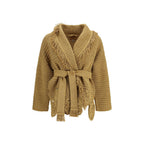 Alanui Gold Polyester Cardigan