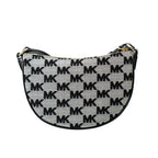 Michael Kors Black Canvas Crossbody Bag