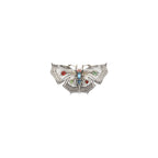 Valentino Garavani Multicolor Brass Broch