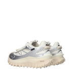 Moncler Gray Fabric Athletic Sneakers