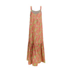 Etro Multicolor Cotton Casual Dress
