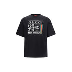 Gucci Black Cotton T-Shirt
