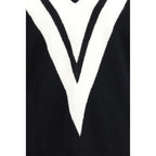 Valentino Black Wool Oves Aries Sweatshirt