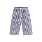 Dolce & Gabbana Multicolor Cotton Bermuda Shorts