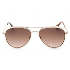 Guess Gold Resin Sunglasses