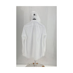 Finamore White Cotton Dress Shirt