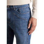 Jeckerson Light Blue Cotton Skinny Jeans