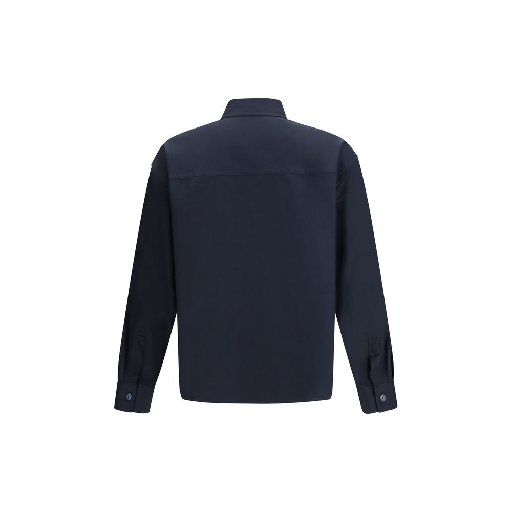 Gucci Blue Cotton Coat
