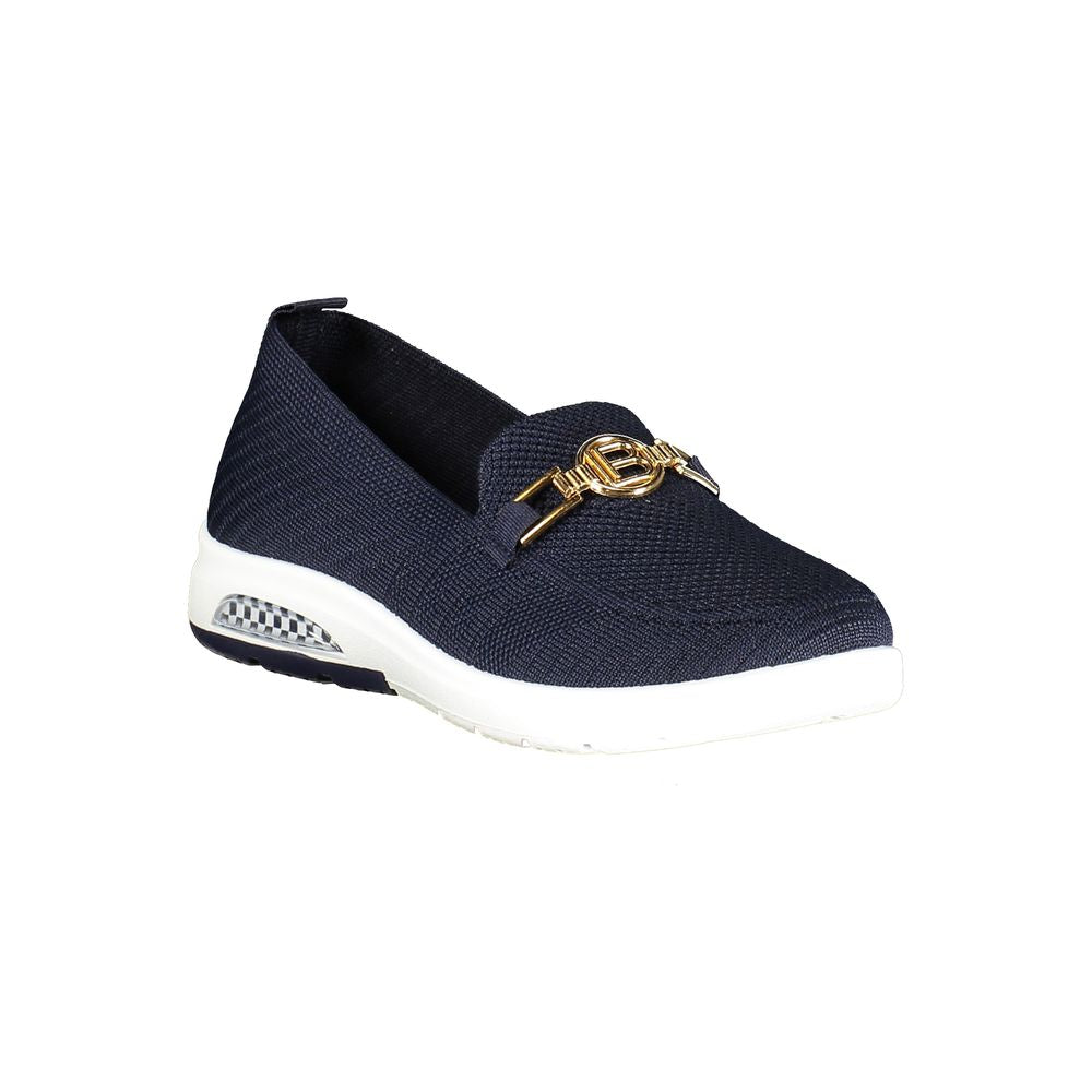 Laura Biagiotti Blu Polyester Women Classic Shoe