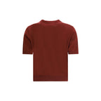 Burberry Bordeaux Wool Polo Shirt