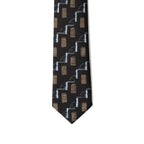 Giorgio Armani Black Silk Tie