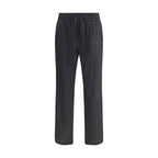 Dolce & Gabbana Gray Wool Oves Aries Casual Pants