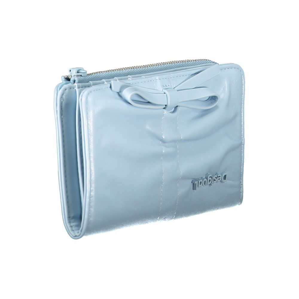Desigual Azzurro Poliuretano Women Wallet