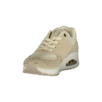 Laura Biagiotti Beige Polyurethane Women Sneaker