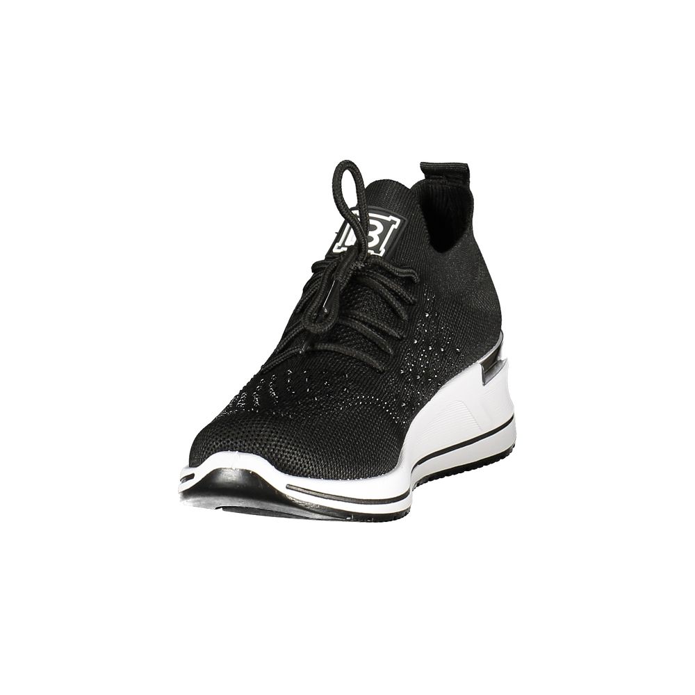 Laura Biagiotti Nero Polyester Women Sneaker