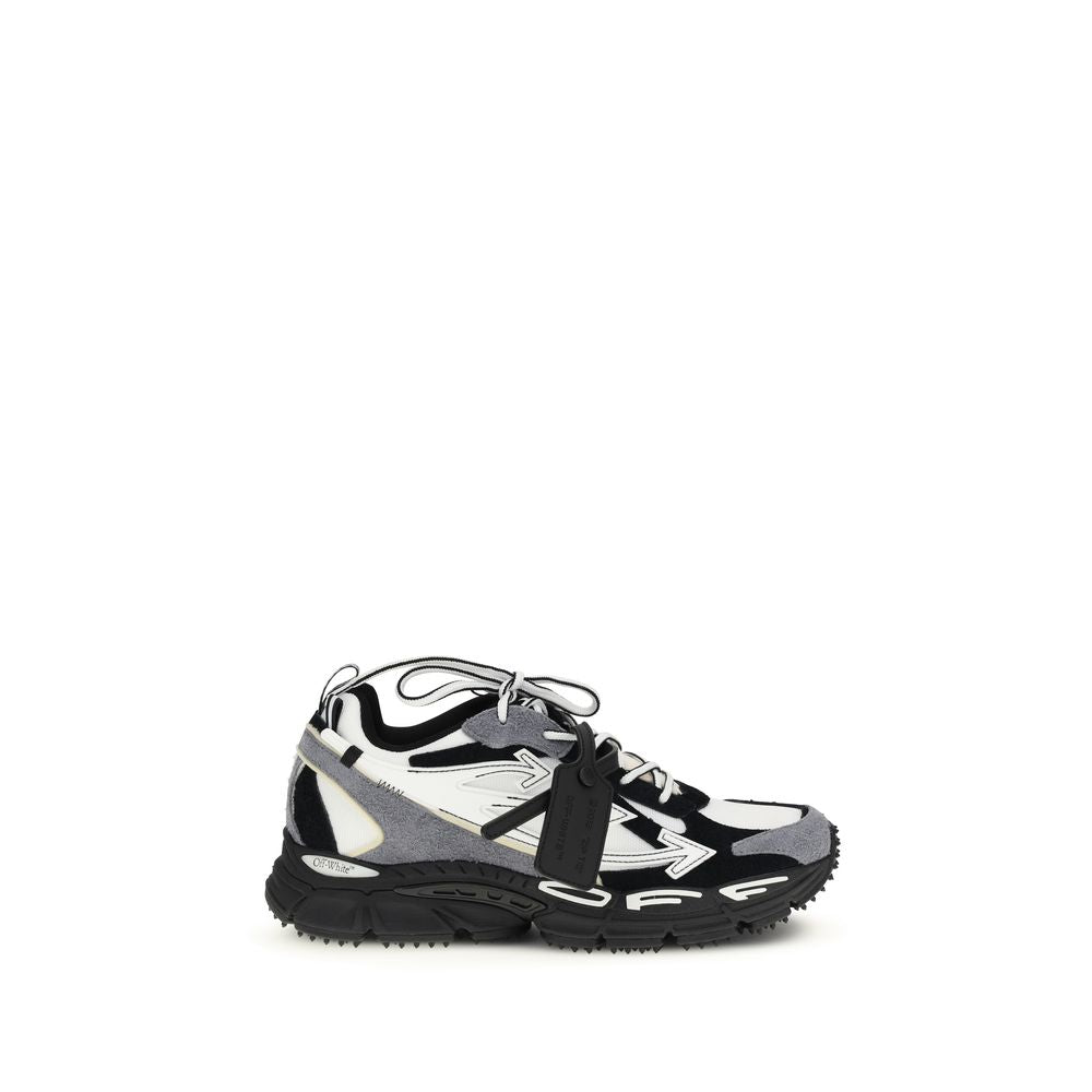 Off-White Multicolor Rubber Athletic Sneakers