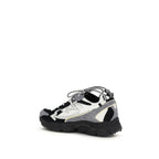 Off-White Multicolor Rubber Athletic Sneakers