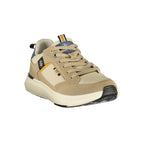 Lumberjack Beige Polyester Men Sneaker