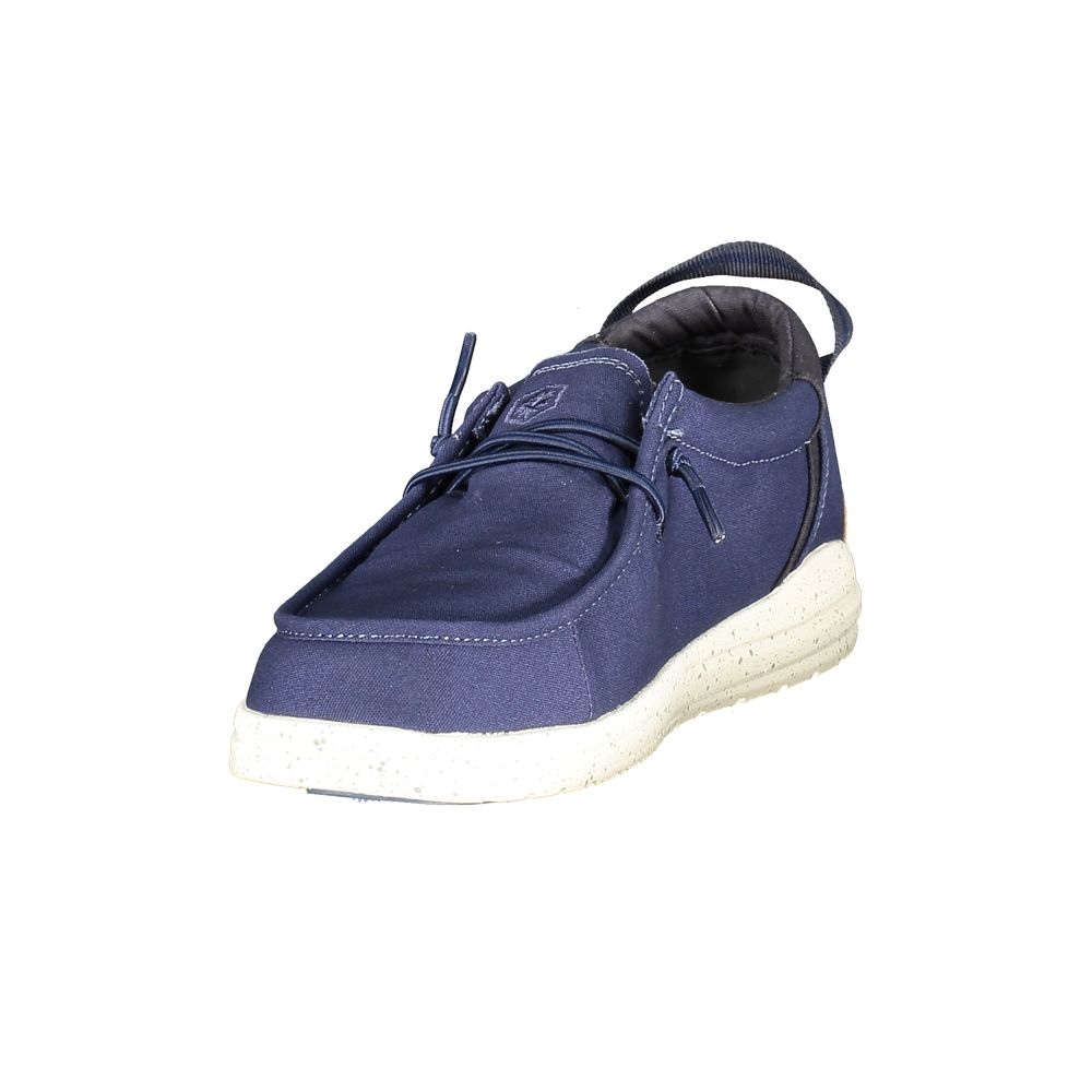 Lumberjack Blue Polyester Men Classic Shoe
