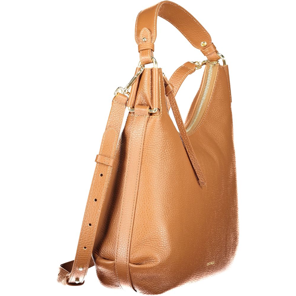 Coccinelle Brown Leather Women Handbag