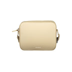 Coccinelle Beige Leather Women Handbag