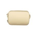Coccinelle Beige Leather Women Handbag
