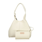 Coccinelle Bianco Leather Women Handbag