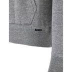 Tom Ford Gray Cotton Hoodie
