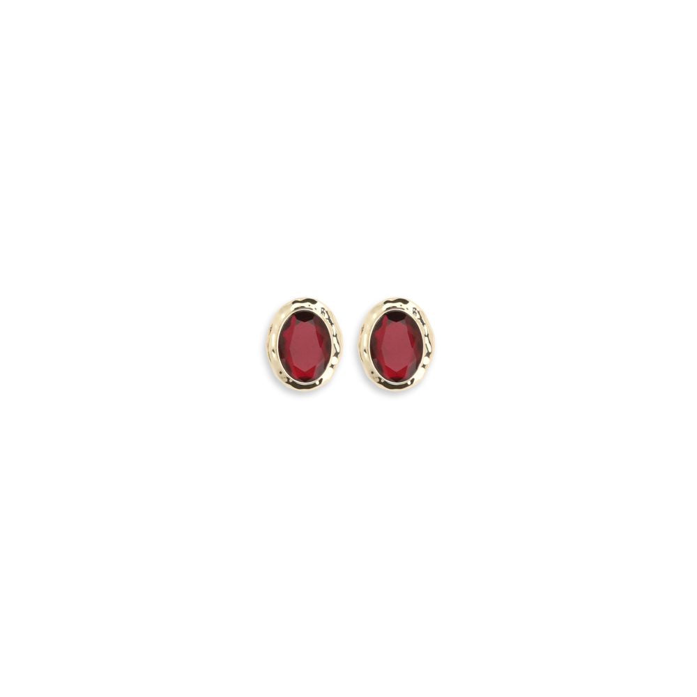 Self-Portrait Multicolor Brass Earrings