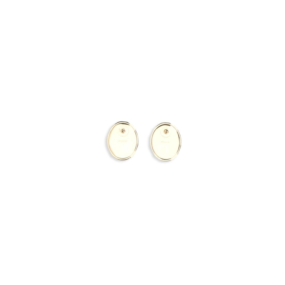 Self-Portrait Multicolor Brass Earrings