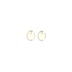Self-Portrait Multicolor Brass Earrings