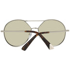 WEB EYEWEAR Gold Metal Sunglasses