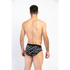 Moschino Black Cotton Briefs