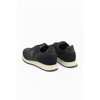 Colmar Black Nylon Low Top Sneakers