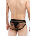 Moschino Green Polyamide Briefs