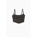 Patrizia Pepe Bicolor Cotton Tank Tops