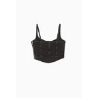 Patrizia Pepe Bicolor Cotton Tank Tops