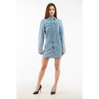 Moschino Multicolor Cotton Casual Dress