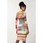 Patrizia Pepe Multicolor Polyester Casual Dress