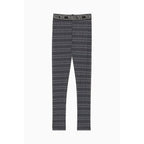 Patrizia Pepe Black Polyester Leggings