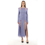 Moschino Multicolor Marabou Casual Dress