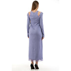Moschino Multicolor Marabou Casual Dress