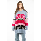 Moschino Multicolor Wool Sweatshirt